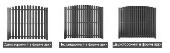 забор из штакетника минск